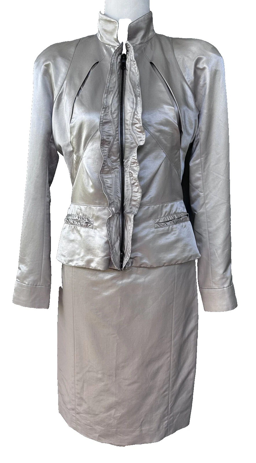 SAINT LAURENT (YSL) Yves Saint Laurent Rive Gauche Dusty Rose taglia F40 USA 8