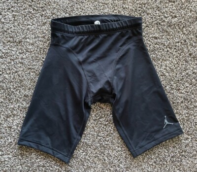 Nike Air Jordan Elite Compression Shorts Made In USA 433150-010 Mens Size Large