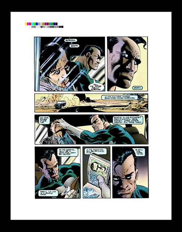 Mike Zeck Punisher: Return to Big Nothing #1 Rare Production Art Pg 12