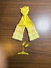 Vintage Barbie Fashion Lace European Caribbean Silk Jumpsuit 1967 w/ shoes #1687