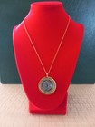 Collier pendentif pièce de monnaie 10 pesos Mexique 2012