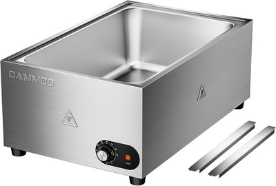 #ad #ad 1200W Electric Steam Table Food Warmer Bain Marie 86 185°F Adjustable Temp $140.93