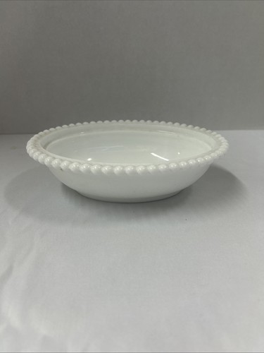 Vintage White Milkglass Hen On the Nest Covered Dish Bottom ONLY