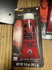 Rubies Body Red Makeup Adult Sports Costume Halloween Fanatic Face Cream Paint