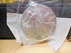 2002 Uncirculated American Silver Eagle 1 Oz .999 Fine Silver