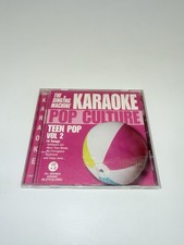 Karaoke Pop Culture Teen Pop Vol 2 CD The Singing Machine CD Not Sealed