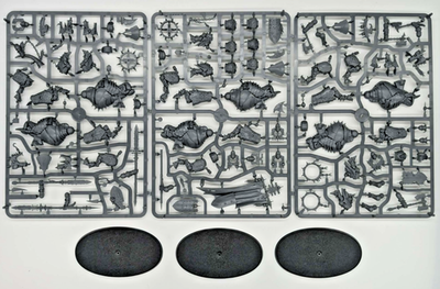 x3 Mighty skullcrushers Plastique Warhammer AOS | P-00LI2