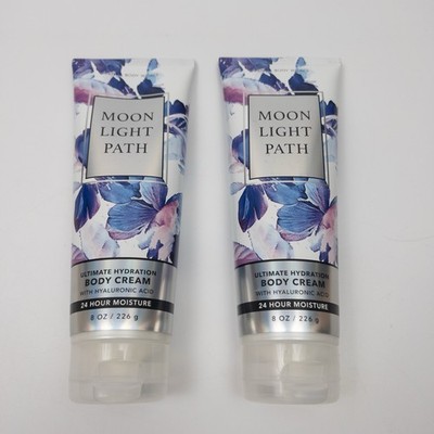 Moon Light Path By Bath And Body Works Body Cream 8 Oz. Set Of 2