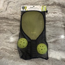Franklin Pickleball 2 Player Wooden Paddles Ball Set NEW