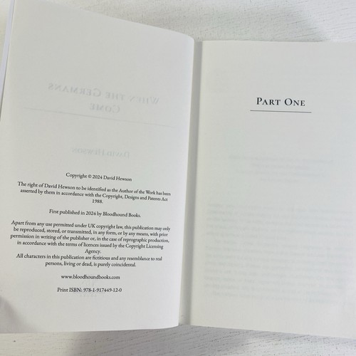 When the Germans Come by David Hewson 2024, Trade Paperback - Picture 4 of 10