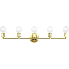 Livex Lighting 14425-02 Lansdale Bathroom Vanity Light Polished Brass