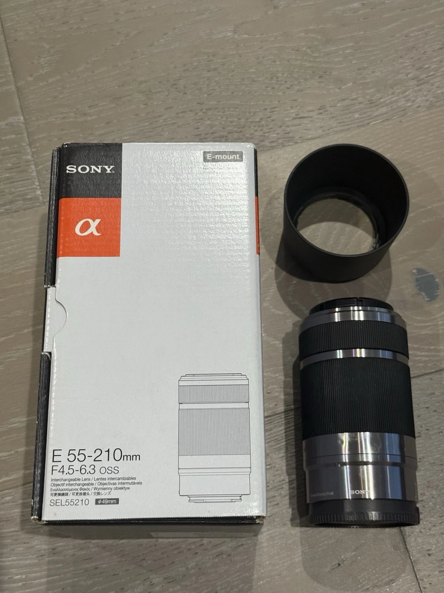 Sony E 55-210mm 16mm Nex |SEL55210 ⑥ SONY α NEX-5 E 2.8/16mm