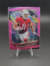 2025 Panini Prizm Larry Fitzgerald Pink Prizm Arizona Cardinals HOF