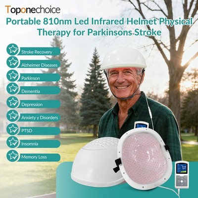 810nm NIR Brain Therapy Helmet PBM Neuromodulation für Depression & Anxiety 