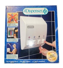 The Dispenser 4 Chamber Shower Organizer Soap Shampoo Conditioner Lotion