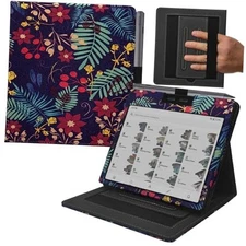 Double Stand Case for 7'' Onyx Boox Go 7 / Boox Tablet Go Color Flower Clusters