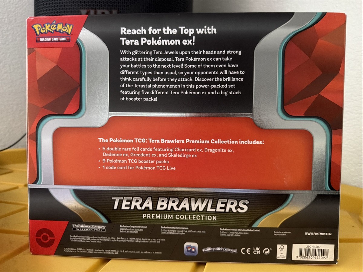 Tera Brawlers Premium Collection Pokemon TCG Tera Brawlers Premium Collection Pokemon TCG