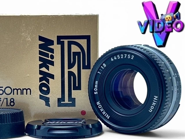 Nikon AI-S f/1.8 Camera Lenses 50mm Focal for sale - eBay