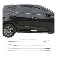 Fensterleisten Zierleisten FüR Hyundai Ix35 2010-2015 Edelstahl Chrom 6Tlg