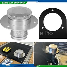 17-2530 Billet Aluminum Fuel Tank Filler Neck Gas Cap Bracket For 2 Hose Usa 17-2530 Billet Aluminum Fuel Tank Filler Neck Gas Cap Bracket For 2 Hose Usa