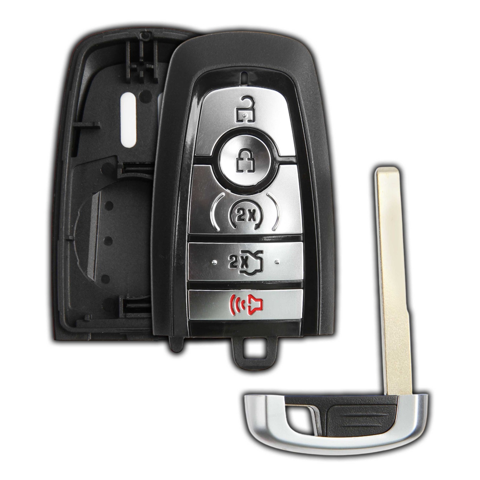 Key Fob Remote Shell Case Replacement for Ford Prox M3N-A2C93142600