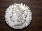 MORGAN SILVER DOLLAR 1898 FROSTY UNC NICE 90% SILVER DOLLAR