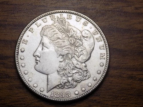 MORGAN SILVER DOLLAR 1898 FROSTY UNC NICE 90% SILVER DOLLAR