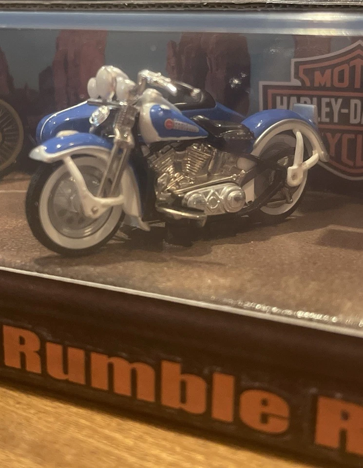 Hot Wheels Mattel Rumble Rd Harley Davidson Motorcycle Set of 4 (S3) - NIB - ‘99 - Image 3 of 4