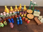 Vintage Fisher Price Little People Extra Sesame Street Accessories
