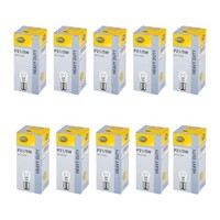 10 GlüHlampen Blinkleuchte 24 V 21/5 W P21/5W Hella FüR U.A. MB Arocs