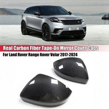 2x F&uuml;r Land Rover Range Rover Evoque Discovery Sport Carbon Fiber Spiegelkappen