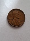 1942 Wheat Penny 1 Cent Blank One Side Mint Error