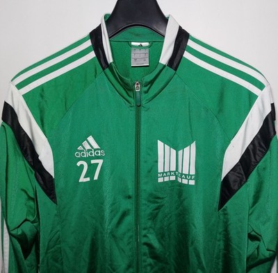 Adidas Teamgeist Trainingsjacke Grün L Top Zustand