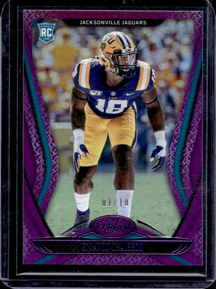 K'Lavon Chaisson Panini Certified #152 Mirror