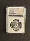 Franklin Half Dollar 1958 NGC MS 64 Original Bag Fragment