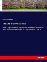 The Life Of David Garrick Percy Fitzgerald Taschenbuch Kartoniert / Broschiert