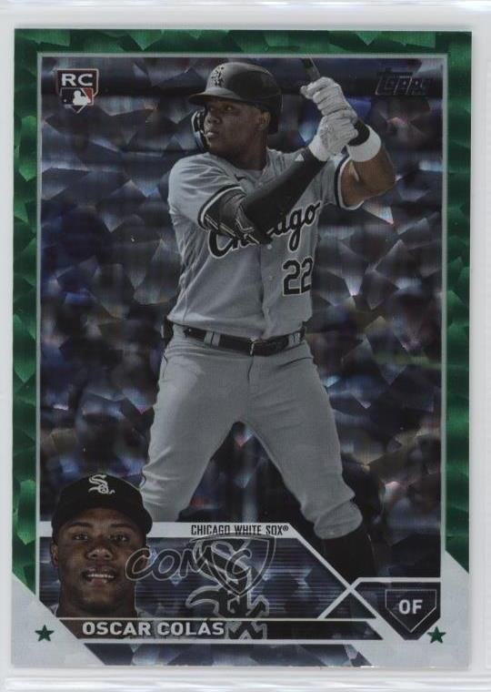 2023 Topps Series 2 Green Foil /499 Oscar Colas Oscar Colás #545 x5u