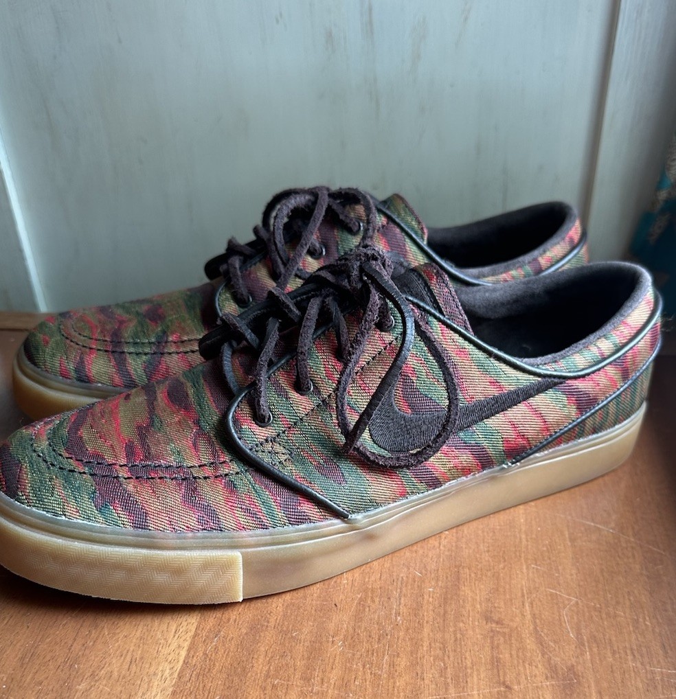 SAOLA Scarpe Nike Stefan Janoski SB uomo 9 mimetiche suola gomma sneakers skate 705190 900