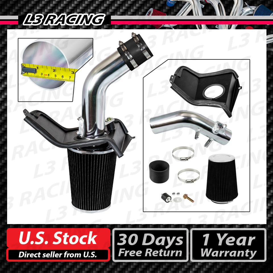 Cold Air Intake System+ Black Filter For 08-14 Impreza WRX/STI H4 2.5 DOHC Turbo