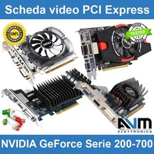 Scheda video PCI Express NVIDIA GeForce 210 GT220 630 710 HDMI ASUS GT320 GT730