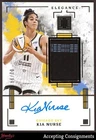 2025 Panini Impeccable WNBA Elegance Kia Nurse JERSEY AUTO 02/99 Sky