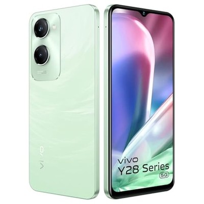 Vivo Y28e 5G (Breeze Green, 4GB RAM, 64GB Speicher) ohne Kosten EMI/Addi