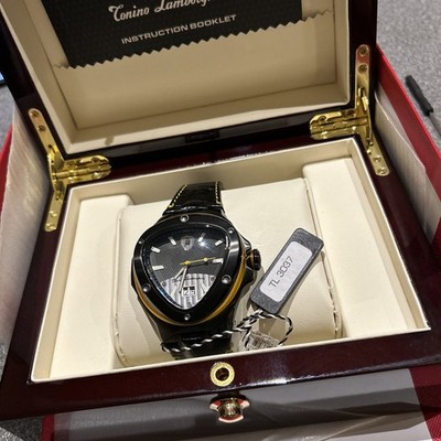 Tonino Lamborghini Spyder TL3037 Luxury Swiss Made Mens Watch Sapphire Crystal