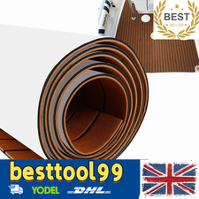 106'' X 35'' Marine Decking Flooring Mat EVA Foam Boat Teak Sheet Carpet Pad 6mm