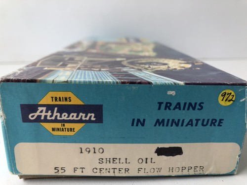 Kit de tolva cubierta Athearn 1910 Shell Oil 55’ ACF flujo central 4 bahías SCPX 5220 NUEVO EN CAJA | Zustand: New