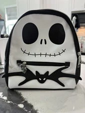 Nightmare Before Christmas Jack Skellington Mini Backpack Bioworld New W/ Tags