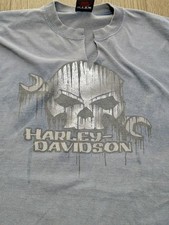 Vtg Harley Davidson Tshirt Sleeveless Distressed Vintage XL