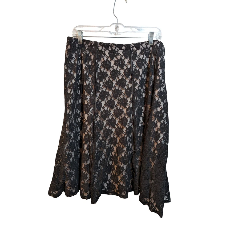 时尚 Bug 18/20W 黑色蕾丝内衬裙奇思格斯职业日期弹力 Glam — 第 2/4 张图片