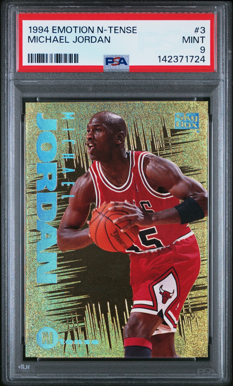 1994 E-MOTION N-TENSE #3 MICHAEL JORDAN PSA 9