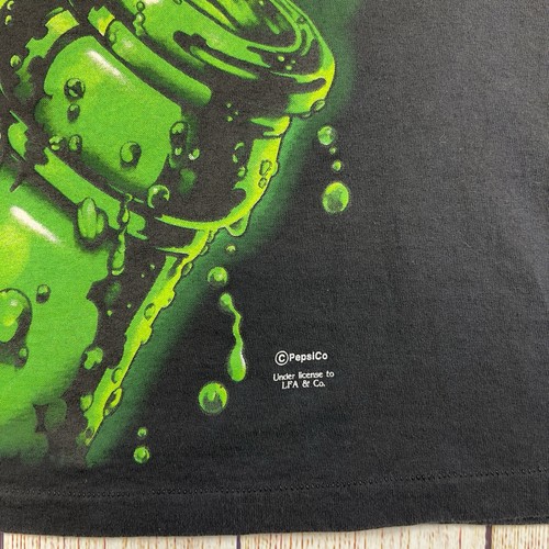 Vintage 90s Single Stitch Mtn Dew Shirt Adult Large - Picture 3 of 10